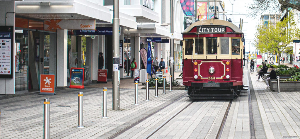 Christchurch hop-on hop-off Christchurch Tram 基督城復古電車